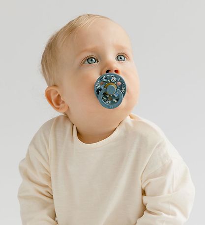 BIBS X Liberty Colour Pacifiers - 2-Pack - Size 1 - Round - Dust