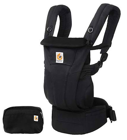 Ergobaby Baby Carrier - Omni Dream - SoftTouch Cotton - Onyx Bla