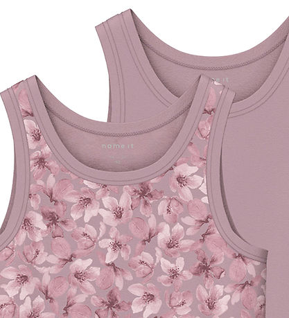 Name It Undershirt - Noos - NmfTank - 2-Pack - Mauve Shadows