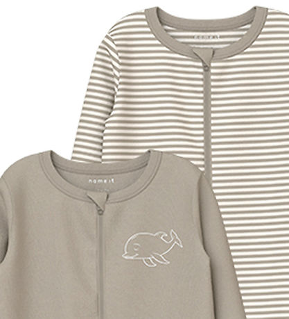 Name It Nightsuit - Noos - NbnNightsuit - 2-Pack - Pure Cashmere
