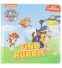 Alvilda Book w. Flapper - Paw Patrol - Find Rubble - Danish