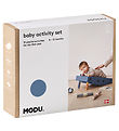 MODU Baby Motorik set - 10 Parts - Deep Blue/Sky Blue