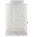 Nørgaard Madsens Bedding - Baby - White w. Police cars