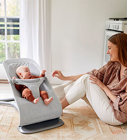 Ergobaby 리클라이닝 의자 - Evolve 3-in-1 - 84.5x41.5x56cm - 밝은 회색