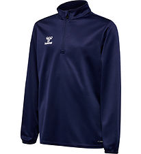 Hummel Blouse - HmlEssential Half Zip - Navy