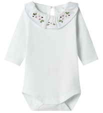 Name It Bodysuit L/æ - NbfTallie - Bright White