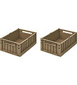 Liewood Foldekasser - 36x25x13,5 cm - Medium - Weston - 2-pak - 