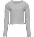 Kids Only Blouse - CookCarlotta - Light Grey Melange