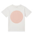 Stella McCartney Kids 티셔츠 - 아이보리 포함 핑크