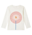 Stella McCartney Kids Blouse - Cream w. Pink