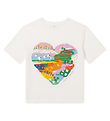 Stella McCartney Kids 티셔츠 - 아이보리 포함 하트