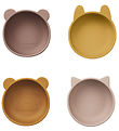 Bols Liewood - Silicone - Iggy - 4 Pack - Rose Mix