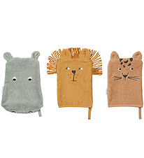 Liewood Washcloths - Sylvester - 3-Pack - Safari Mix