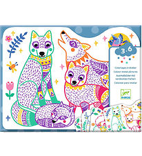 Djeco Colouring Set - Magic Colour - Forest Animals