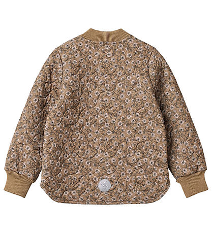 Wheat Thermo Jacket - Loui - Caramel Anemones