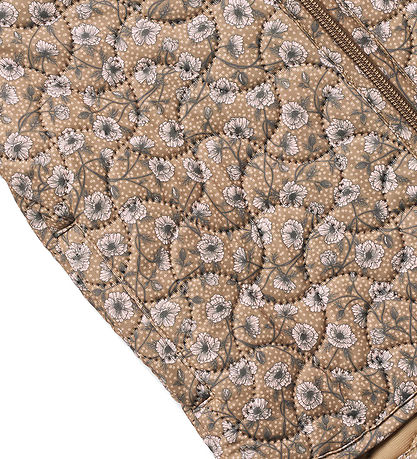 Wheat Thermo Jacket - Loui - Caramel Anemones