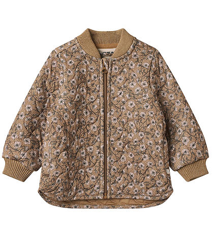 Wheat Thermo Jacket - Loui - Caramel Anemones