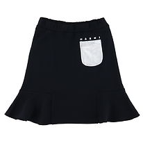 Marni Skirt - Sweat - Black w. Silver