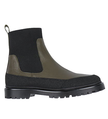 Angulus Boots - Black/Olive