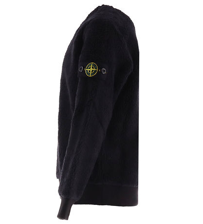 Stone Island Fleece Jumper - Black
