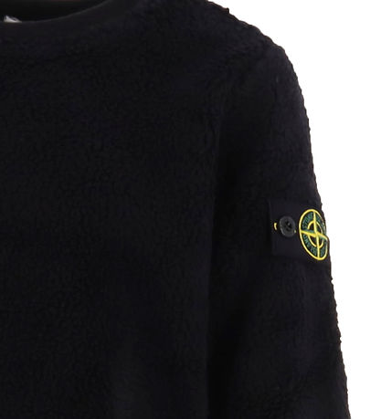 Stone Island Fleece Jumper - Black