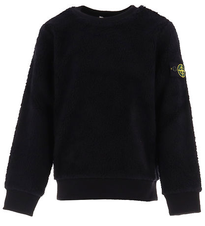 Stone Island Fleece Jumper - Black