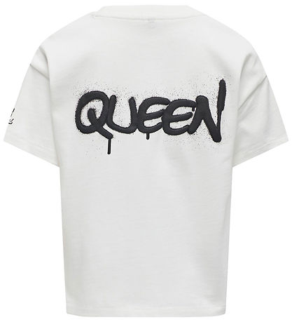 Kids Only T-shirt - KogCilla - Cloud Dancer/Queen