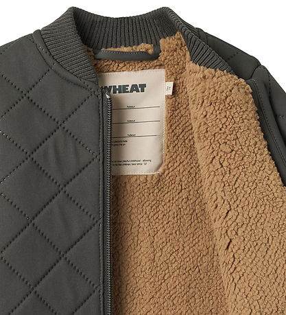 Wheat Thermo Jacket w. Lining - Benni - Raven