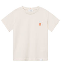 Les Deux T-skjorte - Nørregaard - Ivory/Oransje