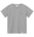 Les Deux T-paita - Nørregaard - Grey Melange