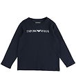 Emporio Armani Blouse - Navy/White