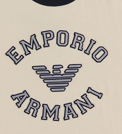 Emporio Armani 티셔츠 - Oxford 황갈색/회색