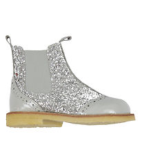 Angulus Boots - Chelsea - Gray w. Glitter