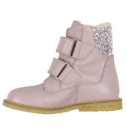 Angulus Winter Boots - Tex - Mauve w. Lining/Velcro