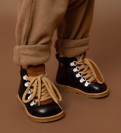 Angulus Winter Boots - Tex - Black/Cognac