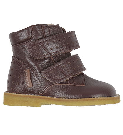 Angulus Winter Boots - Tex - Dusty Aubergine w. Lining/Velcro