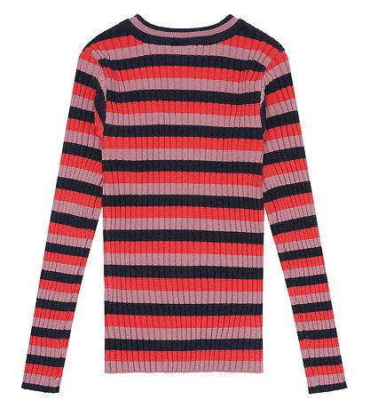 The New Blouse - Knitted - Rib - TnLia - Multi Stripe