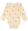 The New Siblings Bodysuit L/æ - TnsLaraWila - Angora Strawberry 