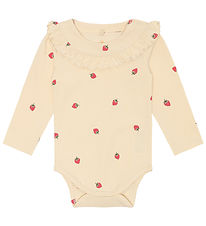 The New Siblings Body L/æ - TnsLaraWila - Angora Strawberry AOP