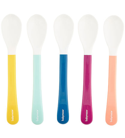 Cuillères pour Bébé Babymoov - 5 Pack - Multicolore