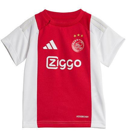 adidas Performance Fótboltabúningur - Ajax H BABY - Rautt/Hvítt