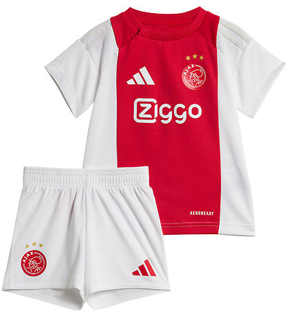 adidas Performance Fótboltabúningur - Ajax H BABY - Rautt/Hvítt