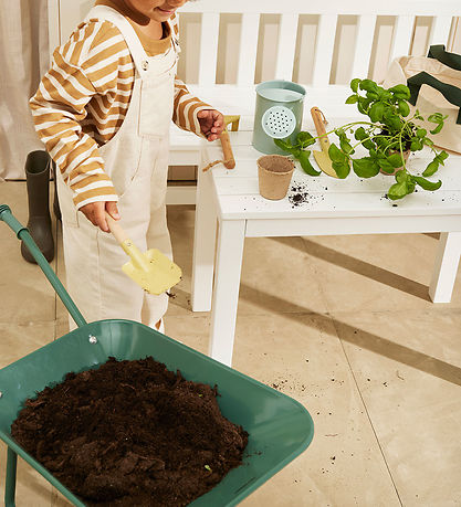 Kids Concept Wheelbarrow - Green