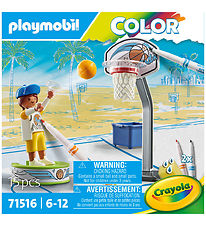 Playmobil Color - Skater w. Basketball - 71516 - 15 Parts