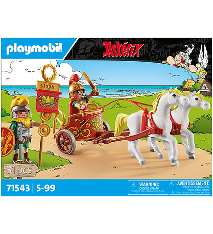 Playmobil Asterix - Roomalaiset vaunut - 71543 - 31 Osaa