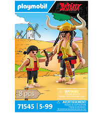 Playmobil Asterix - Huevos Y Bacon and Pepe - 71545 - 8 Parts