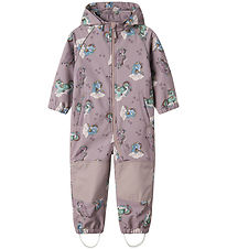 Name It Softshell Suit w. Fleece - Noos - NmfAlfa08 - Purple Dov