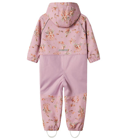 Name It Softshell föt M. Flís - NmfAlfa08 - Mauve Shadows/WOO