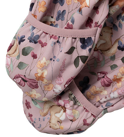 Name It Softshell Suit w. Fleece - NbfAlfa08 - Mauve Shadows/wil