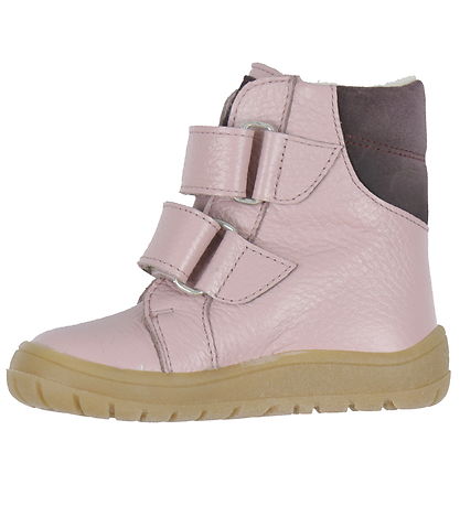 Angulus Winterstiefel - Tex - Mauve/Aubergine Mit Futter/Klettba